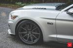Ford Mustang GT on Vossen Wheels (HF-3) 2019 года
